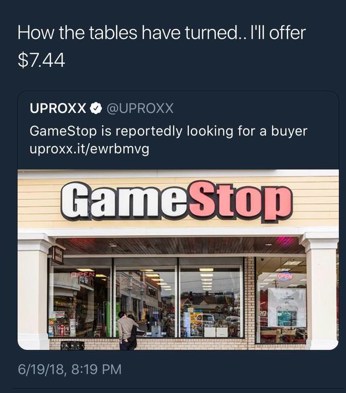 Game Stop Meme